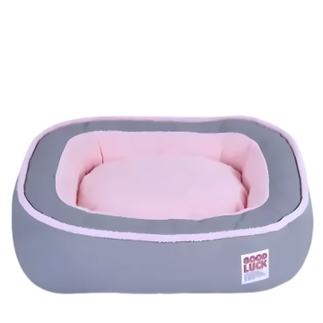 Lavish Pet Bed Removable & Washable Cover Cushion Pink  XL